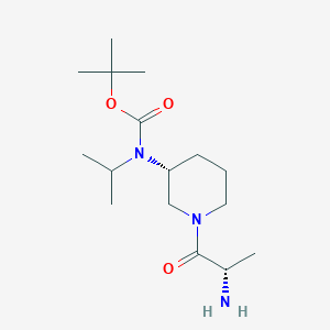 [(R)-1-((S)-2-Amino-propionyl)-piperidin-3-yl]-isopropyl-carbamic acid tert-butyl ester