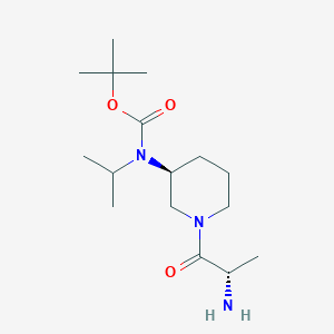 [(S)-1-((S)-2-Amino-propionyl)-piperidin-3-yl]-isopropyl-carbamic acid tert-butyl ester