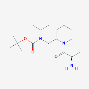 [1-((S)-2-Amino-propionyl)-piperidin-2-ylmethyl]-isopropyl-carbamic acid tert-butyl ester