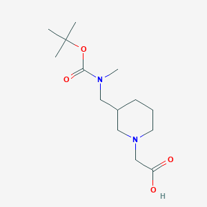 {3-[(tert-Butoxycarbonyl-methyl-amino)-methyl]-piperidin-1-yl}-acetic acid