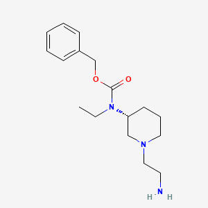 [(R)-1-(2-Amino-ethyl)-piperidin-3-yl]-ethyl-carbamic acid benzyl ester