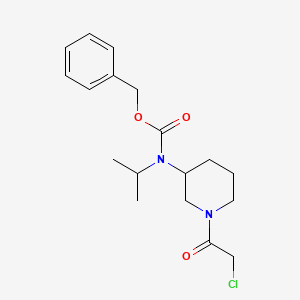 [1-(2-Chloro-acetyl)-piperidin-3-yl]-isopropyl-carbamic acid benzyl ester