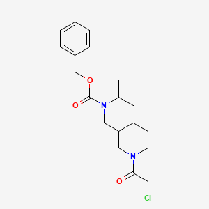 [1-(2-Chloro-acetyl)-piperidin-3-ylmethyl]-isopropyl-carbamic acid benzyl ester