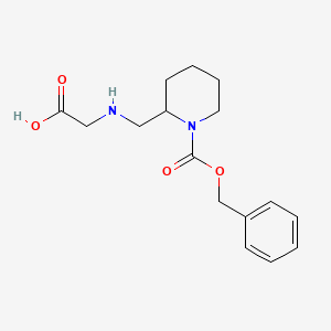 2-[(Carboxymethyl-amino)-methyl]-piperidine-1-carboxylic acid benzyl ester