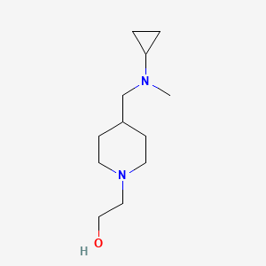 2-{4-[(Cyclopropyl-methyl-amino)-methyl]-piperidin-1-yl}-ethanol