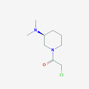 2-Chloro-1-((S)-3-dimethylamino-piperidin-1-yl)-ethanone