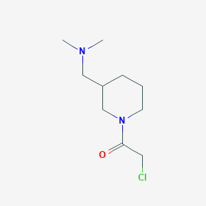 2-Chloro-1-(3-dimethylaminomethyl-piperidin-1-yl)-ethanone