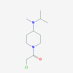 molecular formula C11H21ClN2O B7917297 2-Chloro-1-[4-(isopropyl-methyl-amino)-piperidin-1-yl]-ethanone 