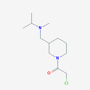 2-Chloro-1-{3-[(isopropyl-methyl-amino)-methyl]-piperidin-1-yl}-ethanone