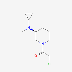 2-Chloro-1-[(S)-3-(cyclopropyl-methyl-amino)-piperidin-1-yl]-ethanone