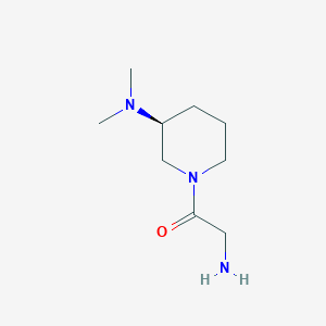 2-Amino-1-((S)-3-dimethylamino-piperidin-1-yl)-ethanone