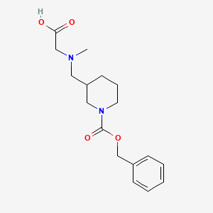 3-[(Carboxymethyl-methyl-amino)-methyl]-piperidine-1-carboxylic acid benzyl ester