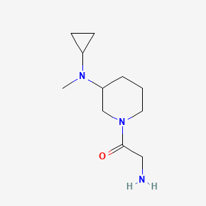 2-Amino-1-[3-(cyclopropyl-methyl-amino)-piperidin-1-yl]-ethanone