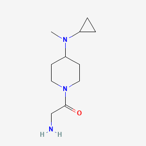 2-Amino-1-[4-(cyclopropyl-methyl-amino)-piperidin-1-yl]-ethanone