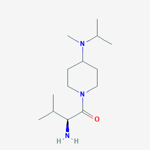 (S)-2-Amino-1-[4-(isopropyl-methyl-amino)-piperidin-1-yl]-3-methyl-butan-1-one