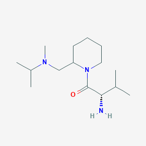 (S)-2-Amino-1-{2-[(isopropyl-methyl-amino)-methyl]-piperidin-1-yl}-3-methyl-butan-1-one