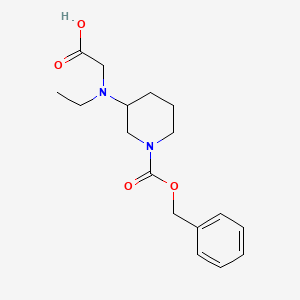 3-(Carboxymethyl-ethyl-amino)-piperidine-1-carboxylic acid benzyl ester