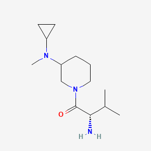 (S)-2-Amino-1-[3-(cyclopropyl-methyl-amino)-piperidin-1-yl]-3-methyl-butan-1-one