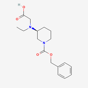 (S)-3-(Carboxymethyl-ethyl-amino)-piperidine-1-carboxylic acid benzyl ester