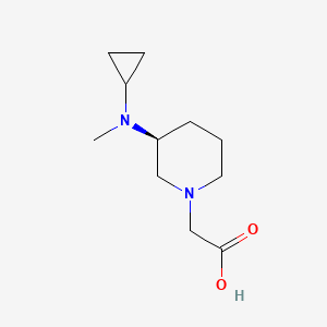 [(S)-3-(Cyclopropyl-methyl-amino)-piperidin-1-yl]-acetic acid