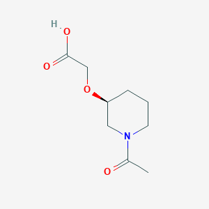 ((S)-1-Acetyl-piperidin-3-yloxy)-acetic acid