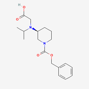 (S)-3-(Carboxymethyl-isopropyl-amino)-piperidine-1-carboxylic acid benzyl ester