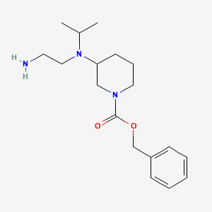 3-[(2-Amino-ethyl)-isopropyl-amino]-piperidine-1-carboxylic acid benzyl ester