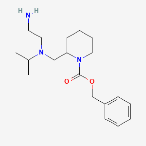 2-{[(2-Amino-ethyl)-isopropyl-amino]-methyl}-piperidine-1-carboxylic acid benzyl ester