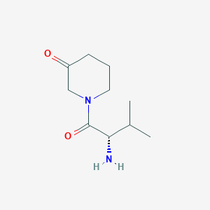 1-((S)-2-Amino-3-methyl-butyryl)-piperidin-3-one