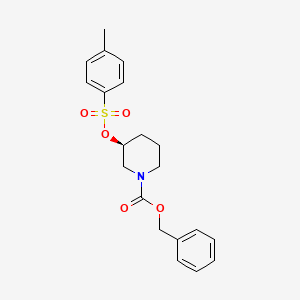 (S)-3-(Toluene-4-sulfonyloxy)-piperidine-1-carboxylic acid benzyl ester