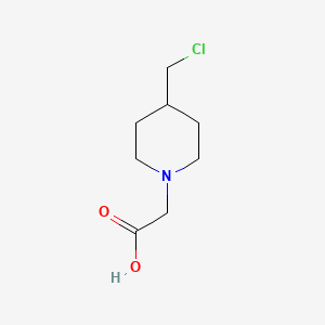 (4-Chloromethyl-piperidin-1-yl)-acetic acid