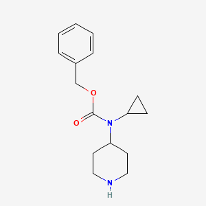 Cyclopropyl-piperidin-4-yl-carbamic acid benzyl ester