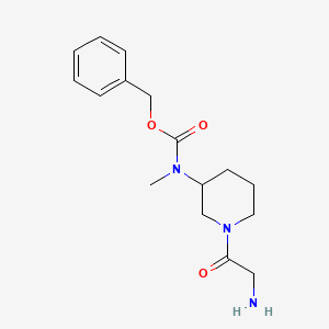 [1-(2-Amino-acetyl)-piperidin-3-yl]-methyl-carbamic acid benzyl ester