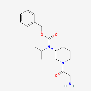 [(R)-1-(2-Amino-acetyl)-piperidin-3-yl]-isopropyl-carbamic acid benzyl ester