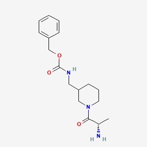 [1-((S)-2-Amino-propionyl)-piperidin-3-ylmethyl]-carbamic acid benzyl ester