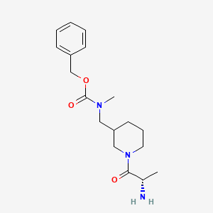 [1-((S)-2-Amino-propionyl)-piperidin-3-ylmethyl]-methyl-carbamic acid benzyl ester