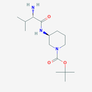 (S)-3-((S)-2-Amino-3-methyl-butyrylamino)-piperidine-1-carboxylic acid tert-butyl ester