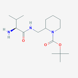 2-[((S)-2-Amino-3-methyl-butyrylamino)-methyl]-piperidine-1-carboxylic acid tert-butyl ester