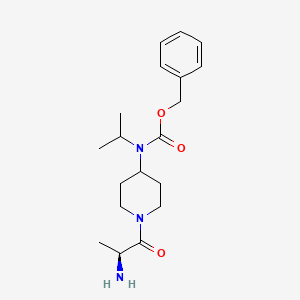 [1-((S)-2-Amino-propionyl)-piperidin-4-yl]-isopropyl-carbamic acid benzyl ester