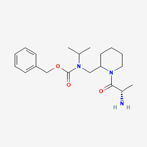 [1-((S)-2-Amino-propionyl)-piperidin-2-ylmethyl]-isopropyl-carbamic acid benzyl ester