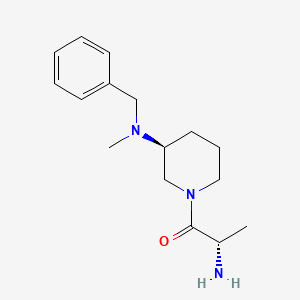 (S)-2-Amino-1-[(S)-3-(benzyl-methyl-amino)-piperidin-1-yl]-propan-1-one