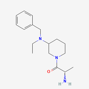 (S)-2-Amino-1-[3-(benzyl-ethyl-amino)-piperidin-1-yl]-propan-1-one