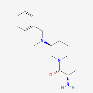 (S)-2-Amino-1-[(S)-3-(benzyl-ethyl-amino)-piperidin-1-yl]-propan-1-one