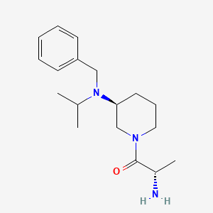 (S)-2-Amino-1-[(S)-3-(benzyl-isopropyl-amino)-piperidin-1-yl]-propan-1-one