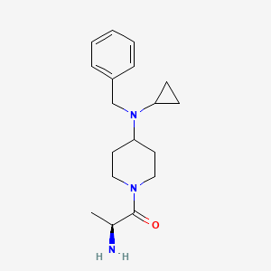 (S)-2-Amino-1-[4-(benzyl-cyclopropyl-amino)-piperidin-1-yl]-propan-1-one