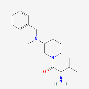 (S)-2-Amino-1-[3-(benzyl-methyl-amino)-piperidin-1-yl]-3-methyl-butan-1-one