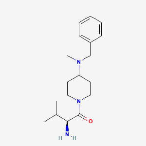 (S)-2-Amino-1-[4-(benzyl-methyl-amino)-piperidin-1-yl]-3-methyl-butan-1-one