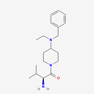 (S)-2-Amino-1-(4-(benzyl(ethyl)amino)piperidin-1-yl)-3-methylbutan-1-one