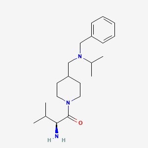 (S)-2-Amino-1-{4-[(benzyl-isopropyl-amino)-methyl]-piperidin-1-yl}-3-methyl-butan-1-one