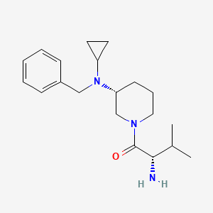 (S)-2-Amino-1-[(R)-3-(benzyl-cyclopropyl-amino)-piperidin-1-yl]-3-methyl-butan-1-one